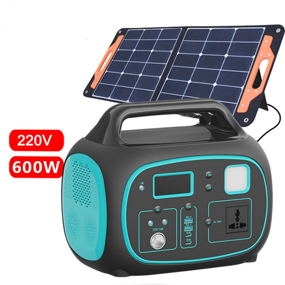 

Yaqi 600W 300W 220V Tragbare Powerstation Outdoor Camping Solar Generator LiFePO4 Battery Portable Solar Power Station