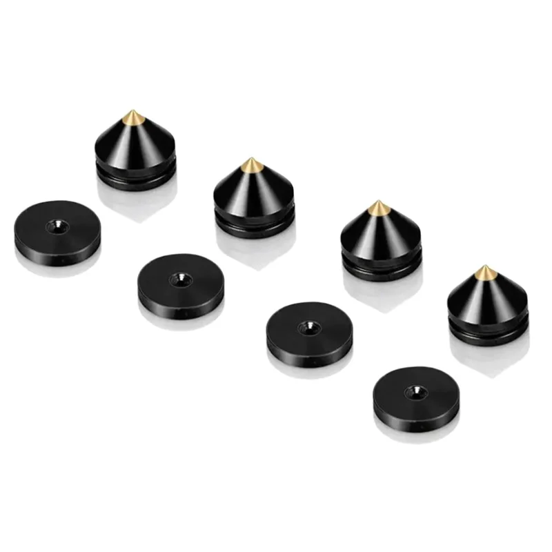 Speaker Subwoofer Amplifier Isolation Feet Stand Classic Appearance And Practical Cone Pad For HiFi Speakers Frame