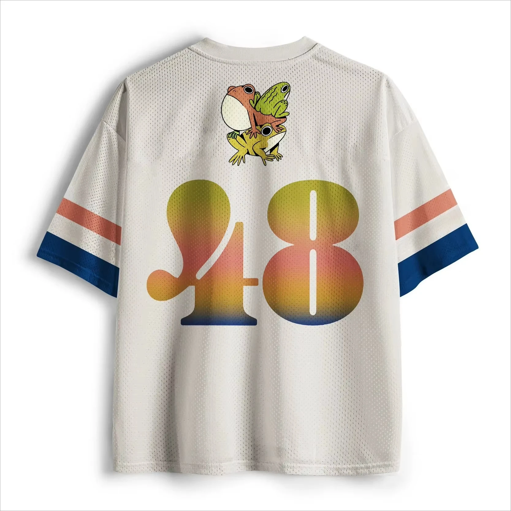 Japanese Style Trendy Harajuku 3d Printed V-neck Jersey Adults Fashion Casual Y2k Breathable Quick Drying Tshirt Unisex Tops Tee