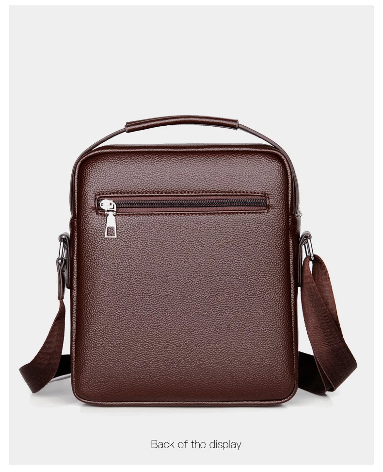 Men's Leather Crossbody Bag Mu - Leather Work Bag Mens ulasan dan harga