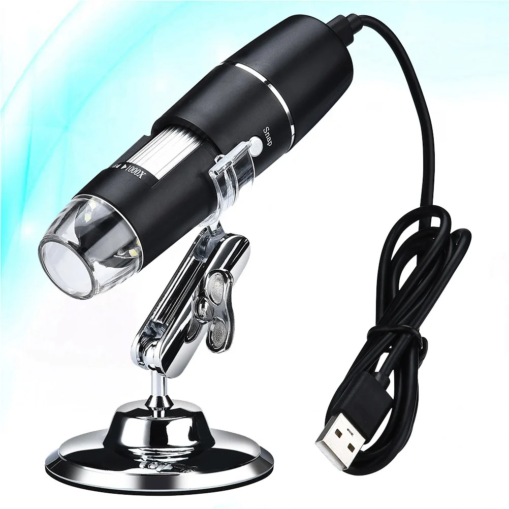 1 قطعة 1000x USB عدسة مكبرة ذراع مرنة عالية الدقة لمختبر الالكترونيات الصناعية USB عدسة مكبرة #3