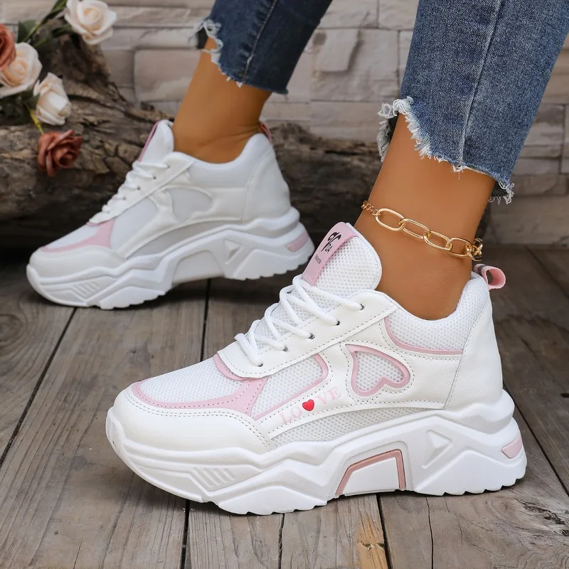 

Модная новая стильная повседневная прогулочная обувь с низким вырезом на весну и осень, удобная нескользящая спортивная обувь с круглым носком для женщин