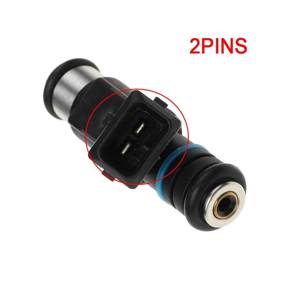 

4 Pcs 0280156357 Black Fuel Injector With 2 Pins For Citroen C2 (JM_) 1.4 2003 2004 2005 2006 2007 2008 2009 01F002A