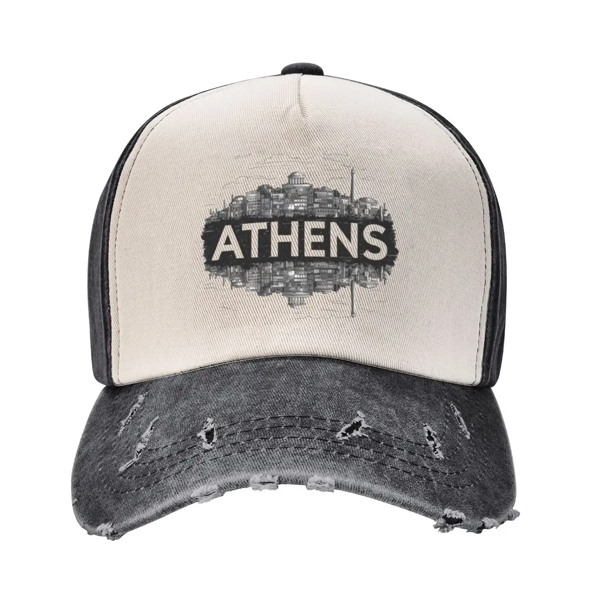 

ATHENS - GREECE Baseball Cap custom caps fishing caps man Hat Baseball Cap Sunscreen Male Women's