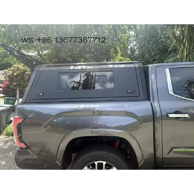 

Factory hot sales4x4 Waterproof Lightweight Aluminum F150 Ranger Hardtop Pickup Truck Canopy Topper Shark 6