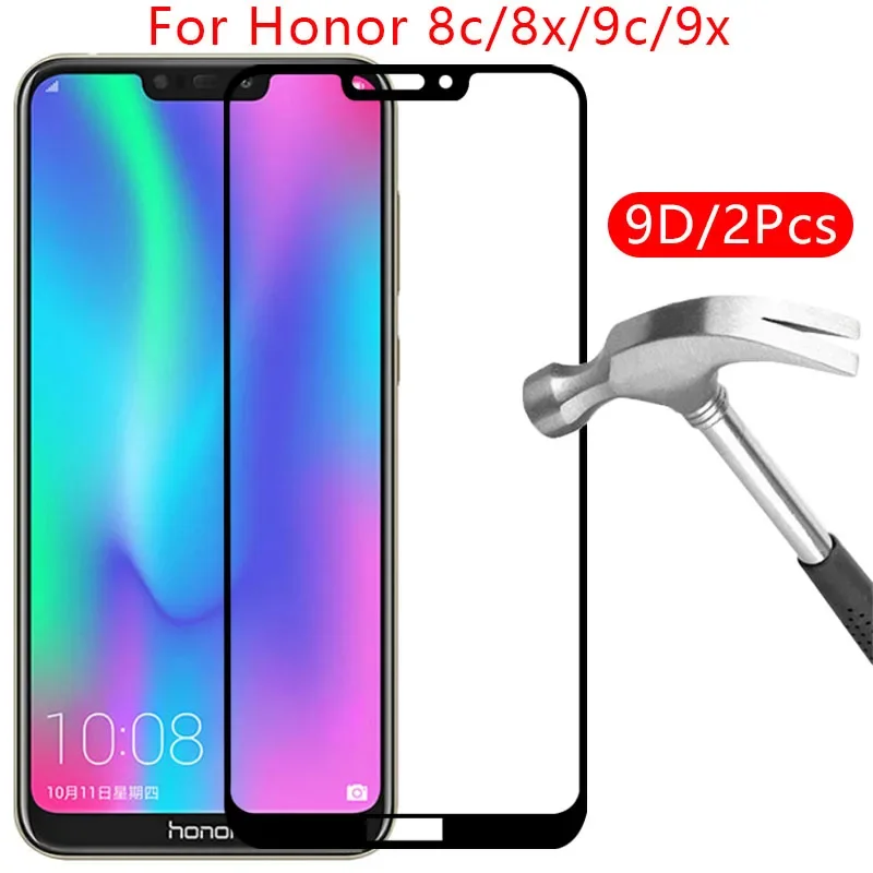 9d защитное закаленное стекло для huawei honor 9c 9x 8c 8x, защита экрана на honer 8 9 c x x9 x8 c9 c8 honor8x honor9x honor9c