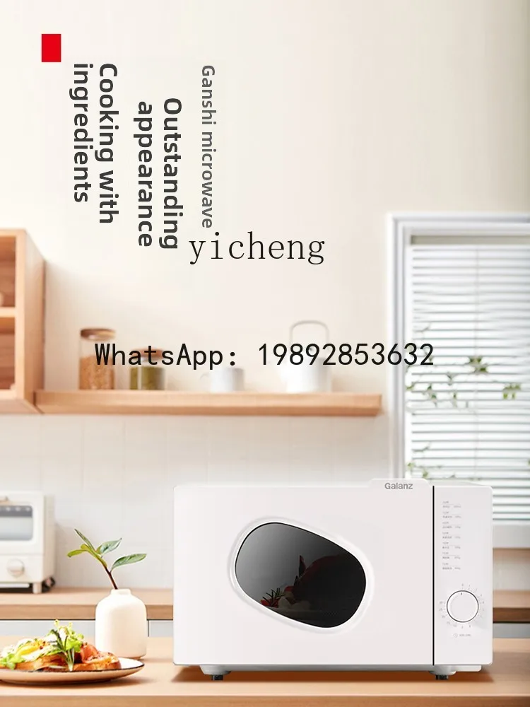 H1 retro high-value microwave oven flat 20 liters integrated household small mini micro-steam oven genuine