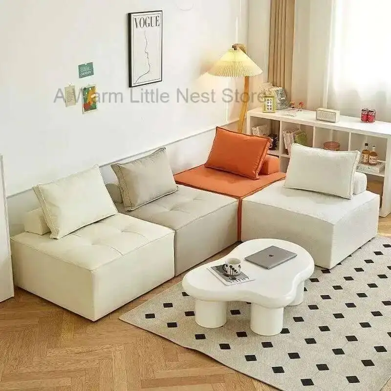 Sala de canto designer sofá alta qualidade sala estar único incomum único sofá modular conforto adultos sofá inflavel decoração para casa