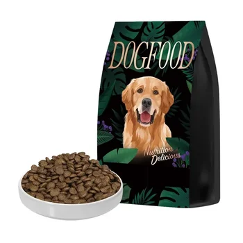 2024 Dog Food and Puppy Food Freeze Dried Full Price Dog Food with Calcium and Low Salt 30 Protein Chicken Wrap