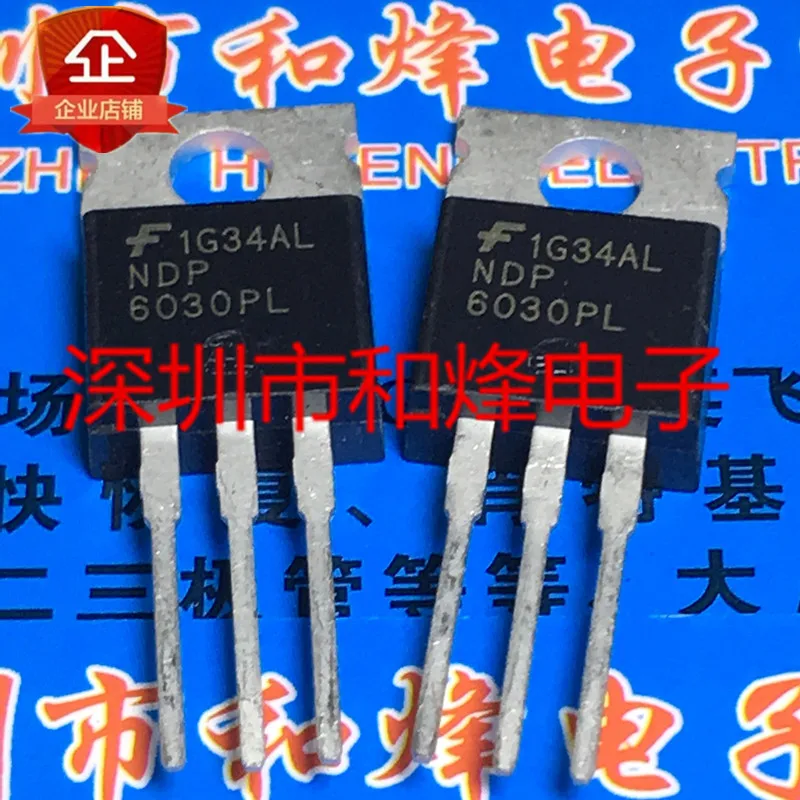 5PCS-10PCS NDP6030PL TO-220 30V 60A New And Original On Stock