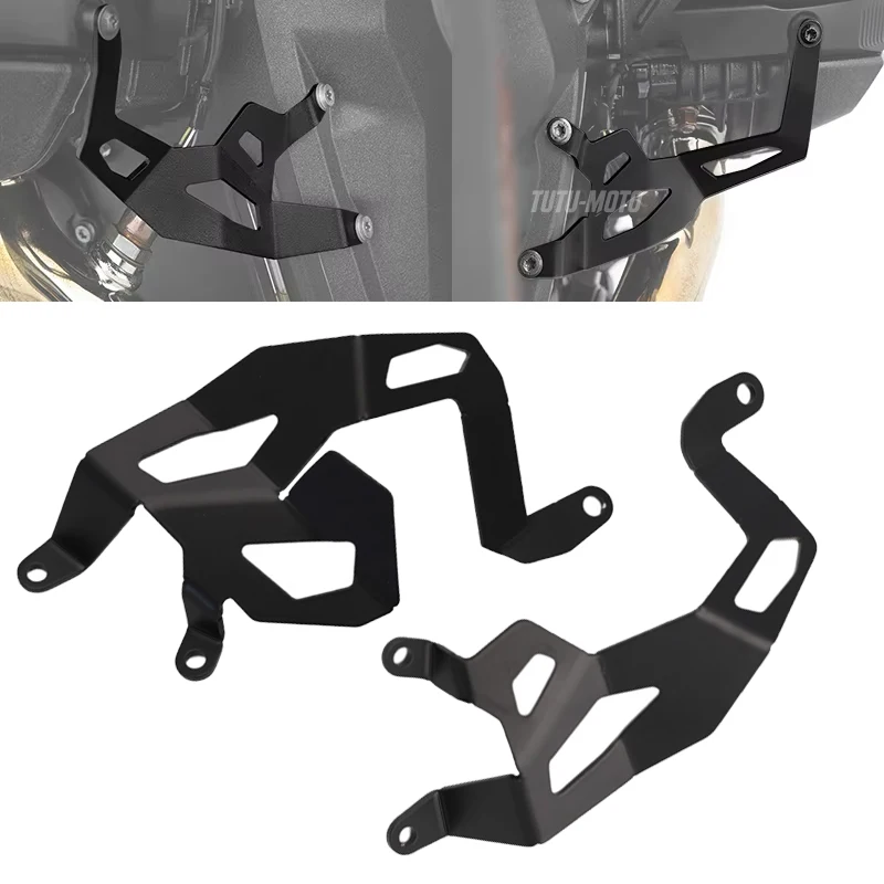 R1300GS Motorcycle Sensor Guard Protector Engine Side Cover Lambda Probe Protection Grill For BMW R1300 GS R 1300 GS 2023-2025