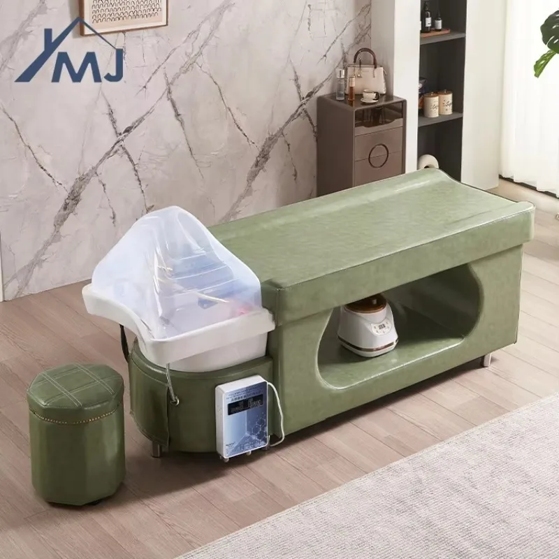Beauty Salon Treatment Therapy Water Circulate Reclining Thai Massage Shampoo Bed