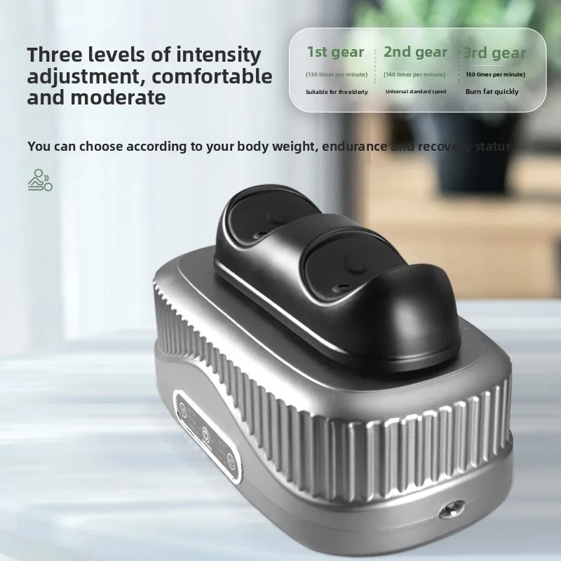 Remote Control Vibrating Foot Massager Swing Machine, Lying Flat Rehabilitation Exercise Three Adjustment Leg Massage Machine