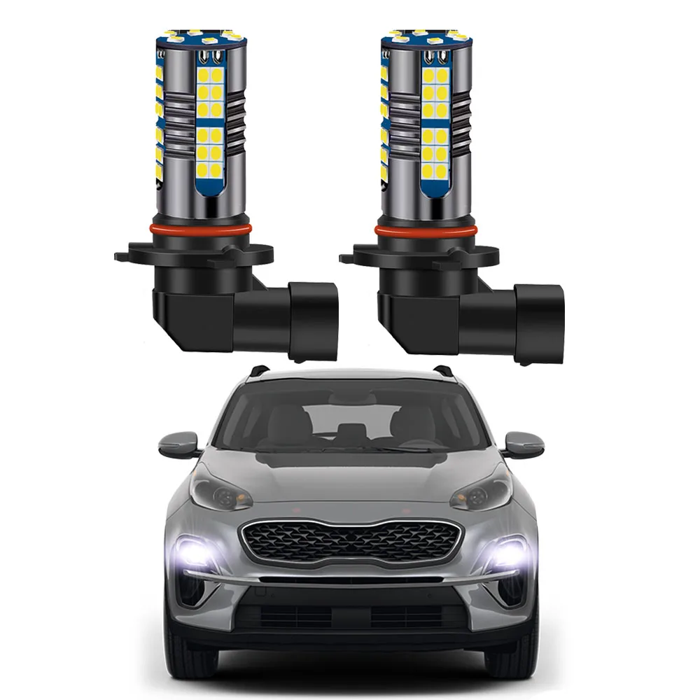 

2Pcs Canbus LED Fog Lamp Bulbs Accessories For Kia Sportage 2017 2018 2019 2020 2021 2022 LED Front Fog Light