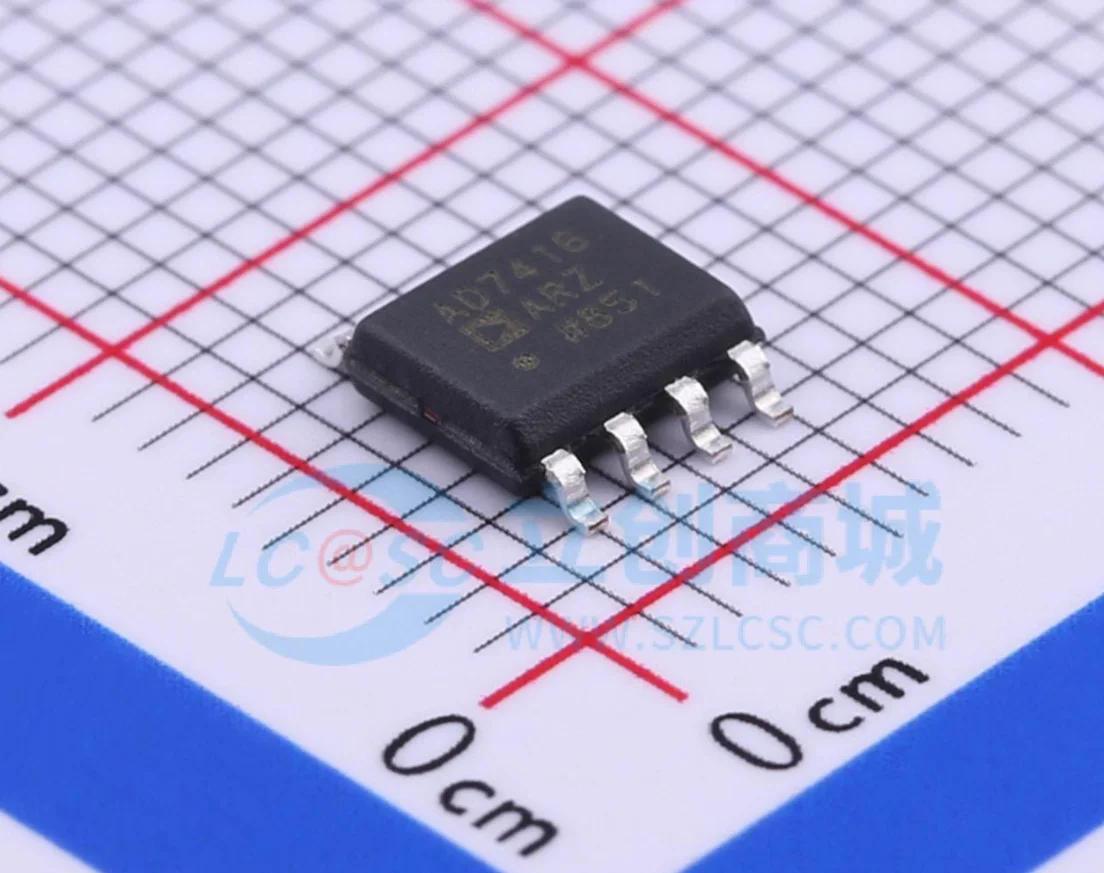 6pcs  AD7416ARZ-REEL7 Brand: ADI (Adeno) Encapsulation: SOIC-8 Brand new original genuine products in stock