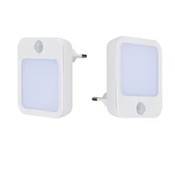 Infrared Motion Sensor Nnight Light European Standard Plug Suitable For Indoor And Outdoor Stair Step Wall Lights