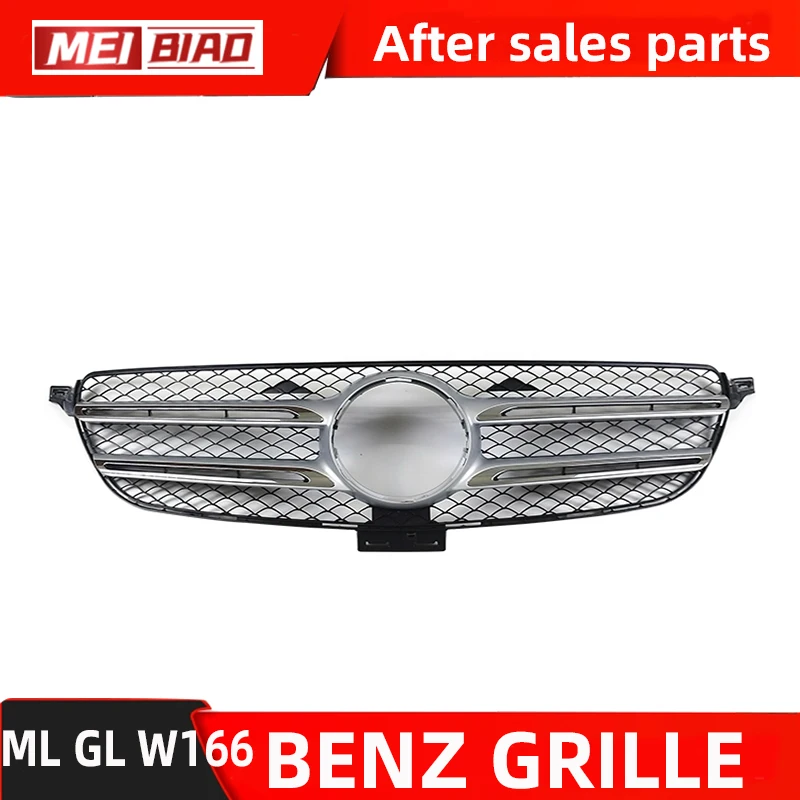 For Mercedes Benz ML GL GLE Grille Without Camera Hole A 1668880260 Car Auto Part Replace Aftermarket