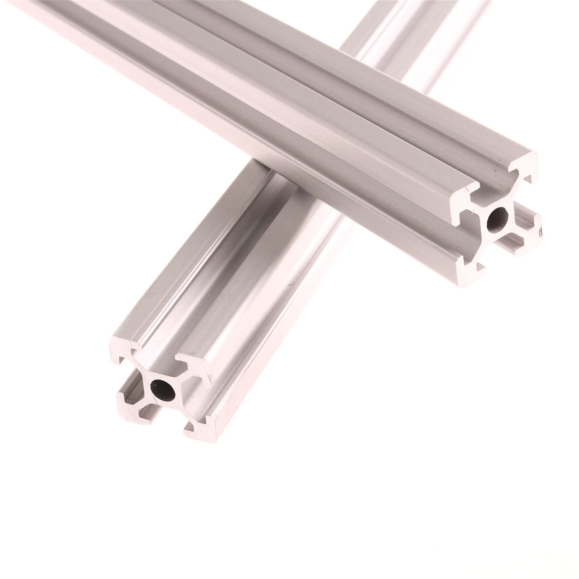 2/4pcs 2020 Silvery T/V-slot 300 400 500 600 800 1000 2000mm Aluminum Extrusions Aluminum Profiles Frame for CNC  Machine