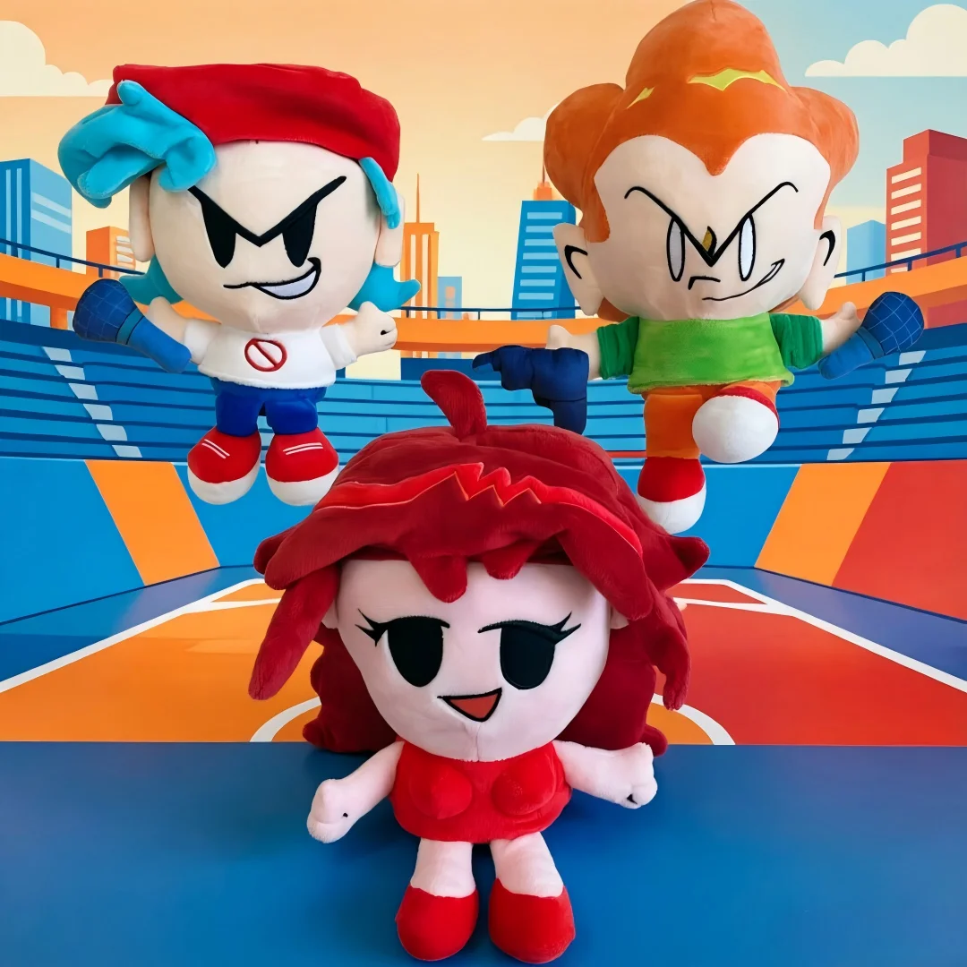 

20cm Friday Night Funkin Character Plush Stuffed Toy Soft Cartoon Doll For Kids Boys Girls Birthday Gift