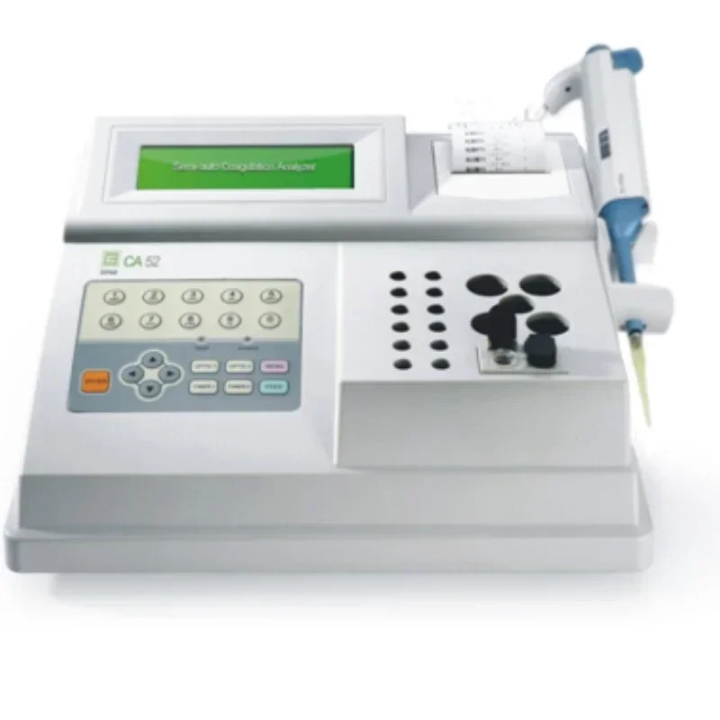 2 Channel Lab Coagulation Machine Portable Veterinary Semi-auto  Coagulation Analyzer