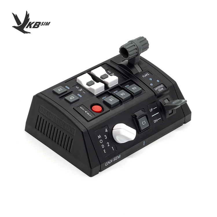 VKBSIM GNX-SEM/+MFH | VKB Analog Flight Rocker Extension Module/+Multifunctional Bracket