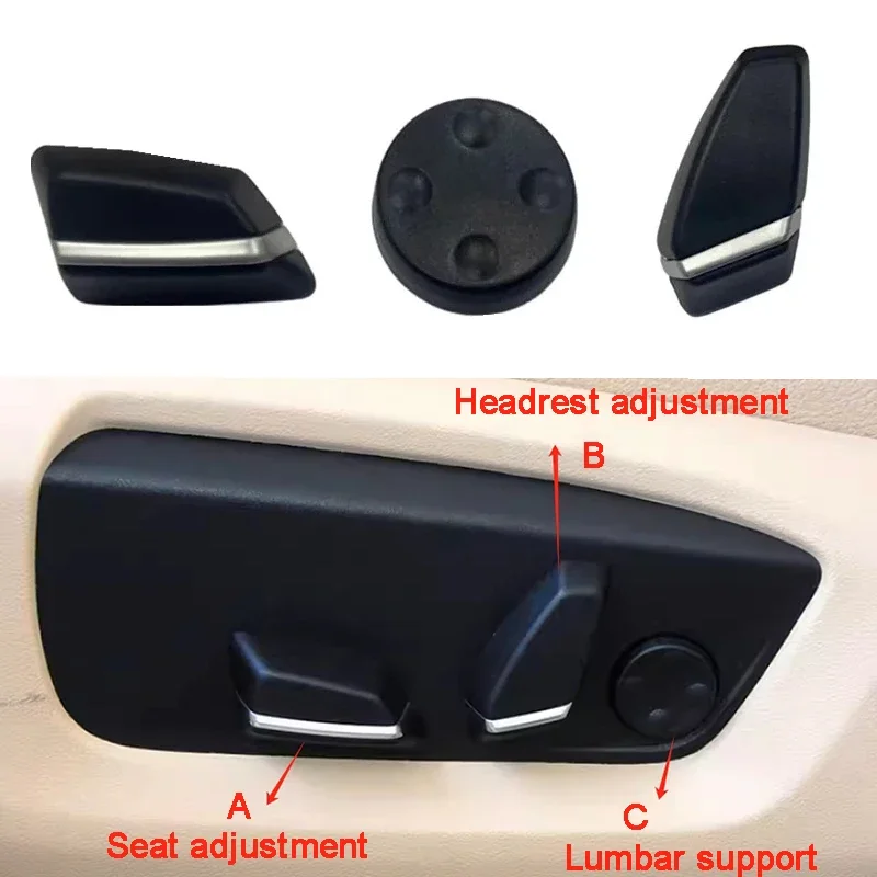 

For BMW 5 6 7 Series X5 X6 F18 520 525 528 Electric Seat Switch Button Headrest Lumbar Support Adjustment Button Seat Adjustment