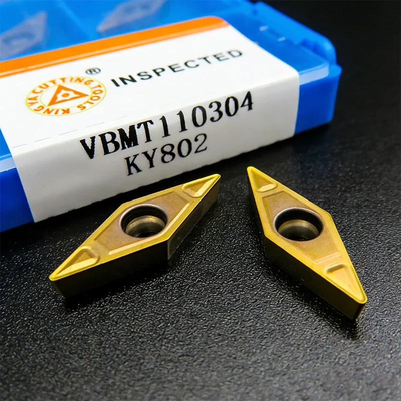 VBMT110304 External Turning Tool Carbide Insert Steel Processing CNC Lathe Cutting Quality Cutting Tool