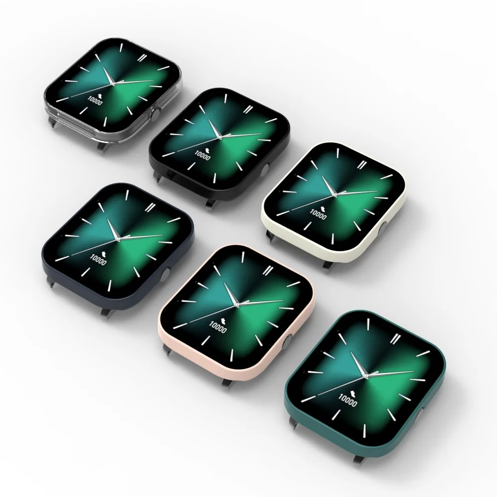 Funda protectora de vidrio para reloj inteligente Haylou GST LS09B, carcasa de borde duro, película protectora para reloj inteligente