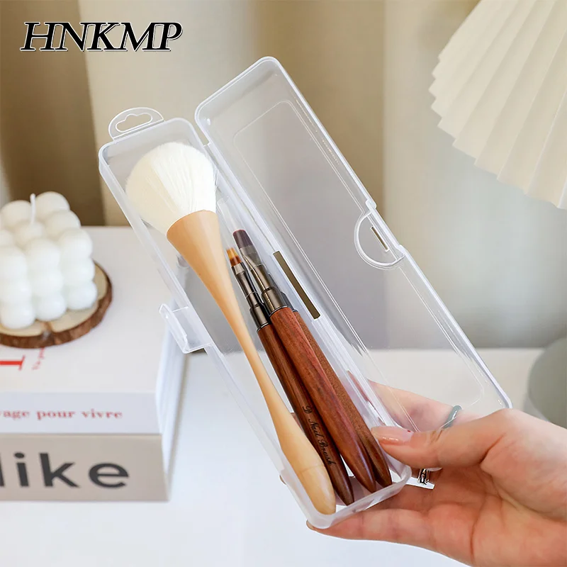 

1Pcs Nail Art Tool Empty Storage Box Tweezers Clippers Pens Polishing Nail Buffer Files Plastic Container