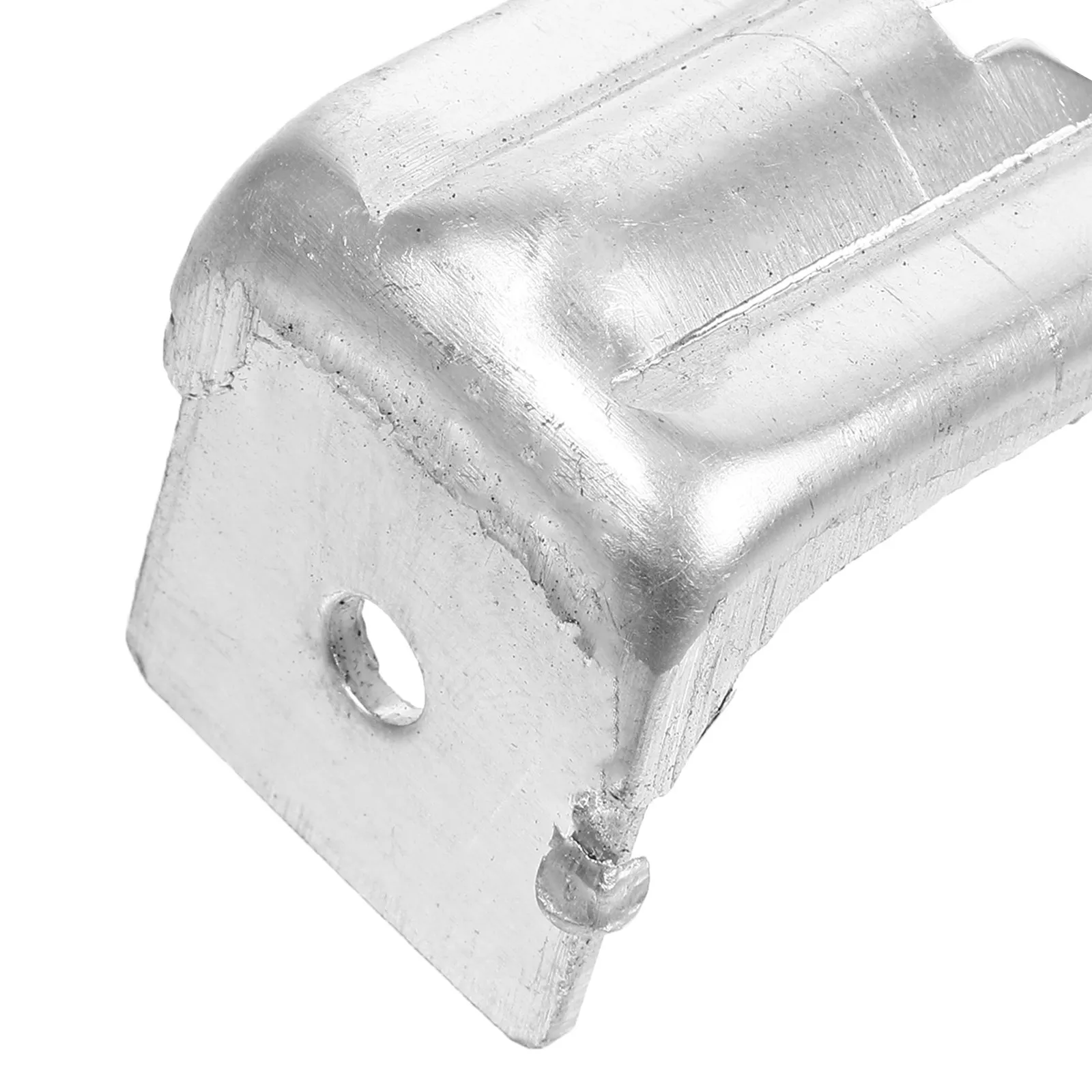 Sturdy Aluminum Gutter Holder for Roof Rain Gutter Systems Slotted Design Prevents Deformation Easy Mounting on Various Surfaces