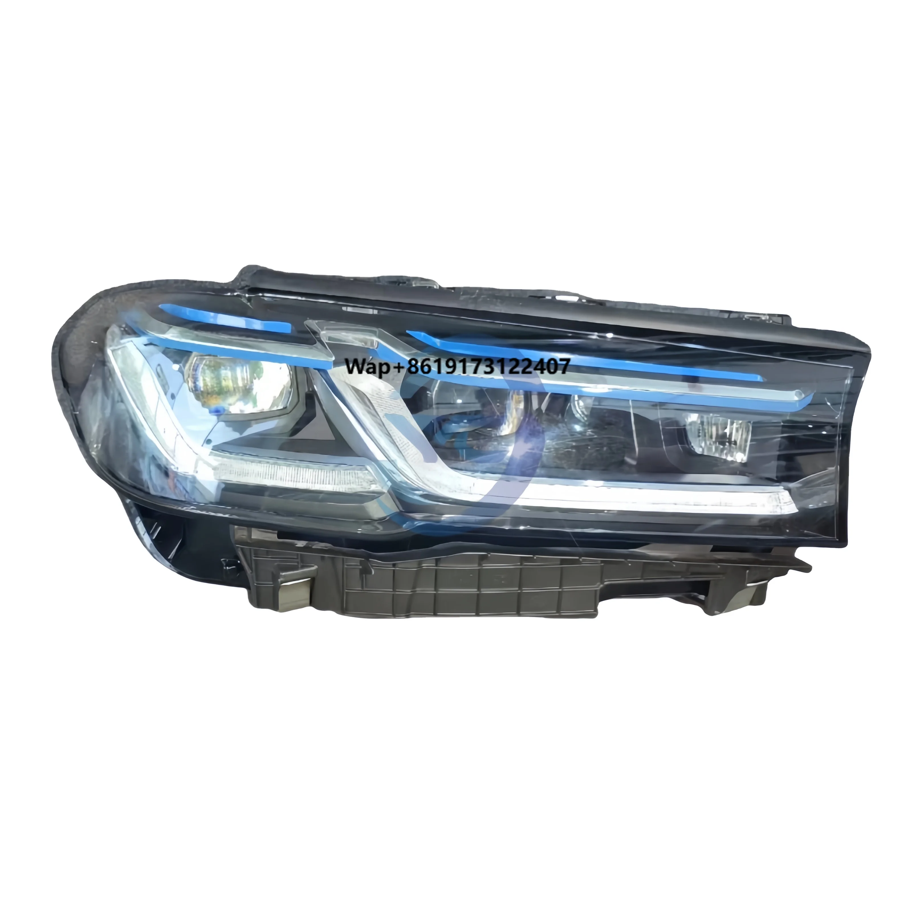Car Styling Headlights For G30 F90 M5 Daytime Running Headlights Fog Turn signal High and Low Lens Lights Accessories