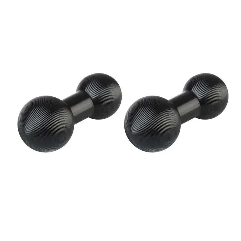 B50B-2 Pack 20Mm Ball To 17Mm Ball Mount Extension Connector Double Ball Heads Bracket For Mounting