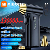 Xiaomi Portable Turbo Fan 130000RPM High Speed Brushless Motor Handheld Powerful Air Blower for Car Cleaning Outdoor Dust Blower