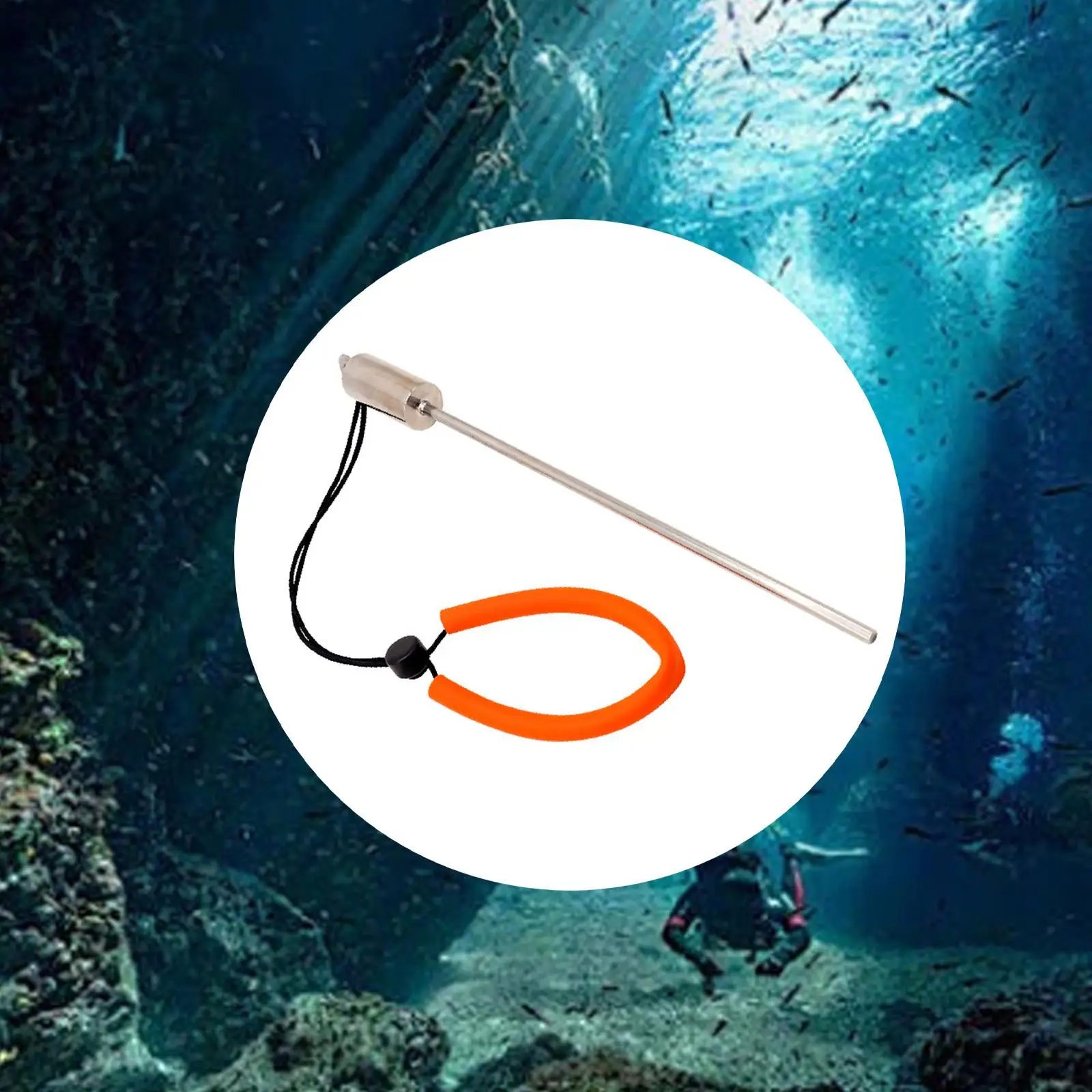 

Diving Stick Compact Scuba Diving Fittings for Underwater Sports Measurement