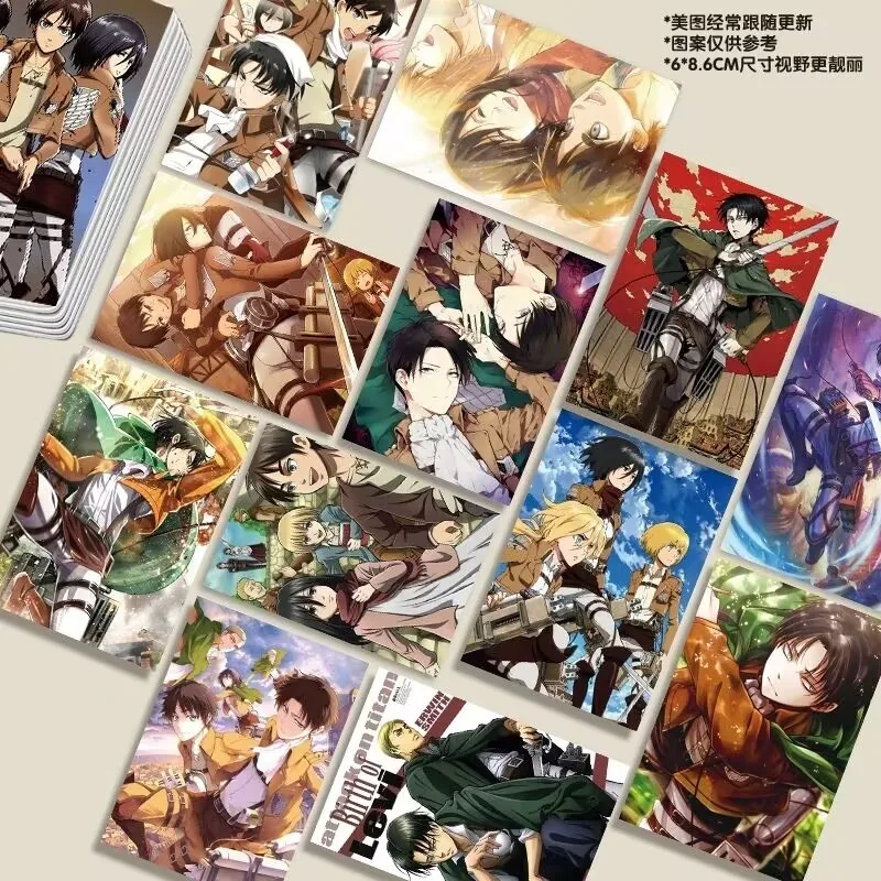 

Атака на гигантском, оточенная лазером, ценные новые маленькие карточки с закругленными углами, 55 карточек в коробке, изысканный подарок