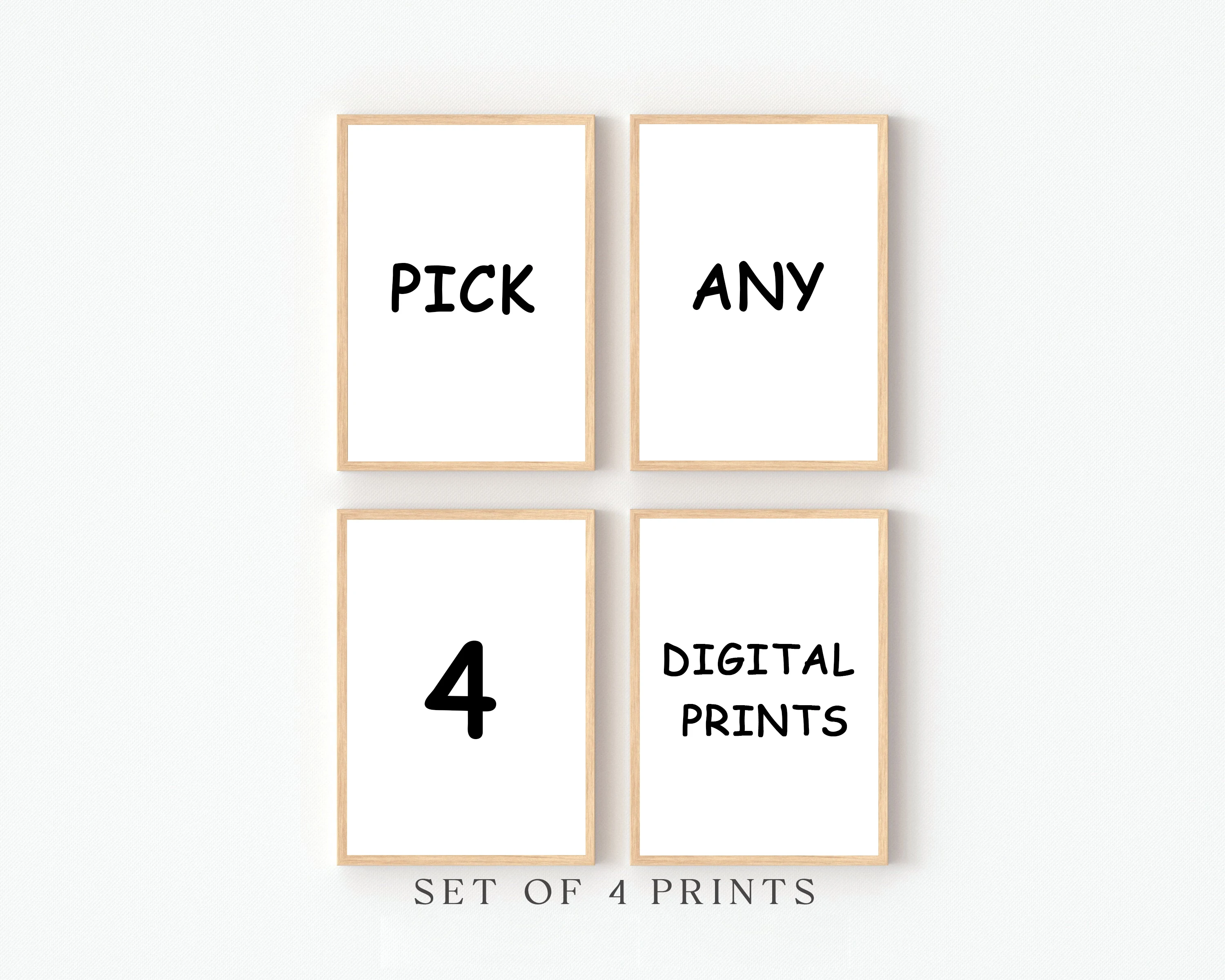 4 Stück/Set individueller Leinwanddruck, personalisiertes Foto, geeignet für Familienleben, Haustiere, Landschaft, Paar, Hochzeiten, Heimdekoration, Poster, Geschenke