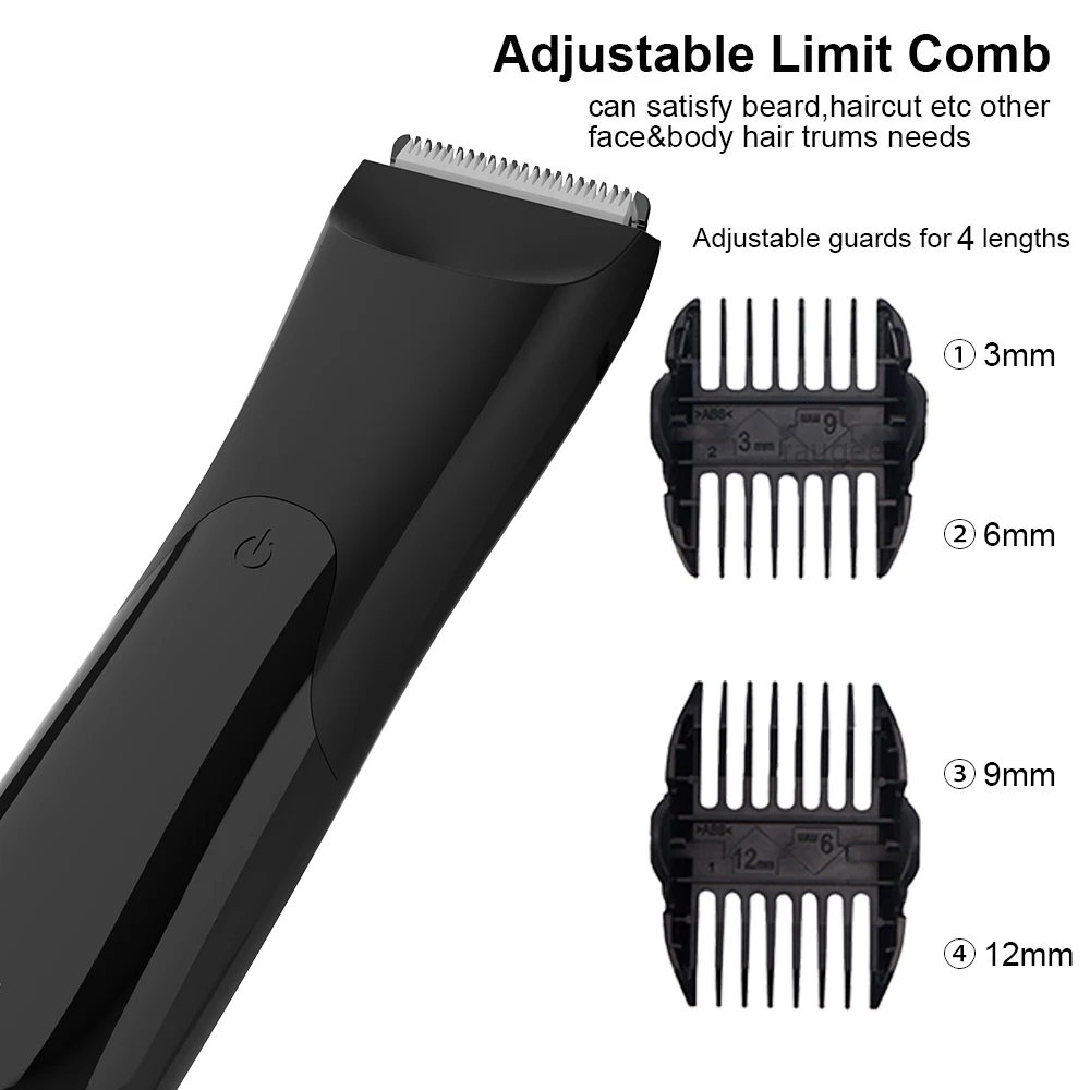 전기 헤어 트리머 남성용 면도기 USB 충전식 얼굴/바디 헤어 리무버 휴대용 수염 면도기 무선 이발기