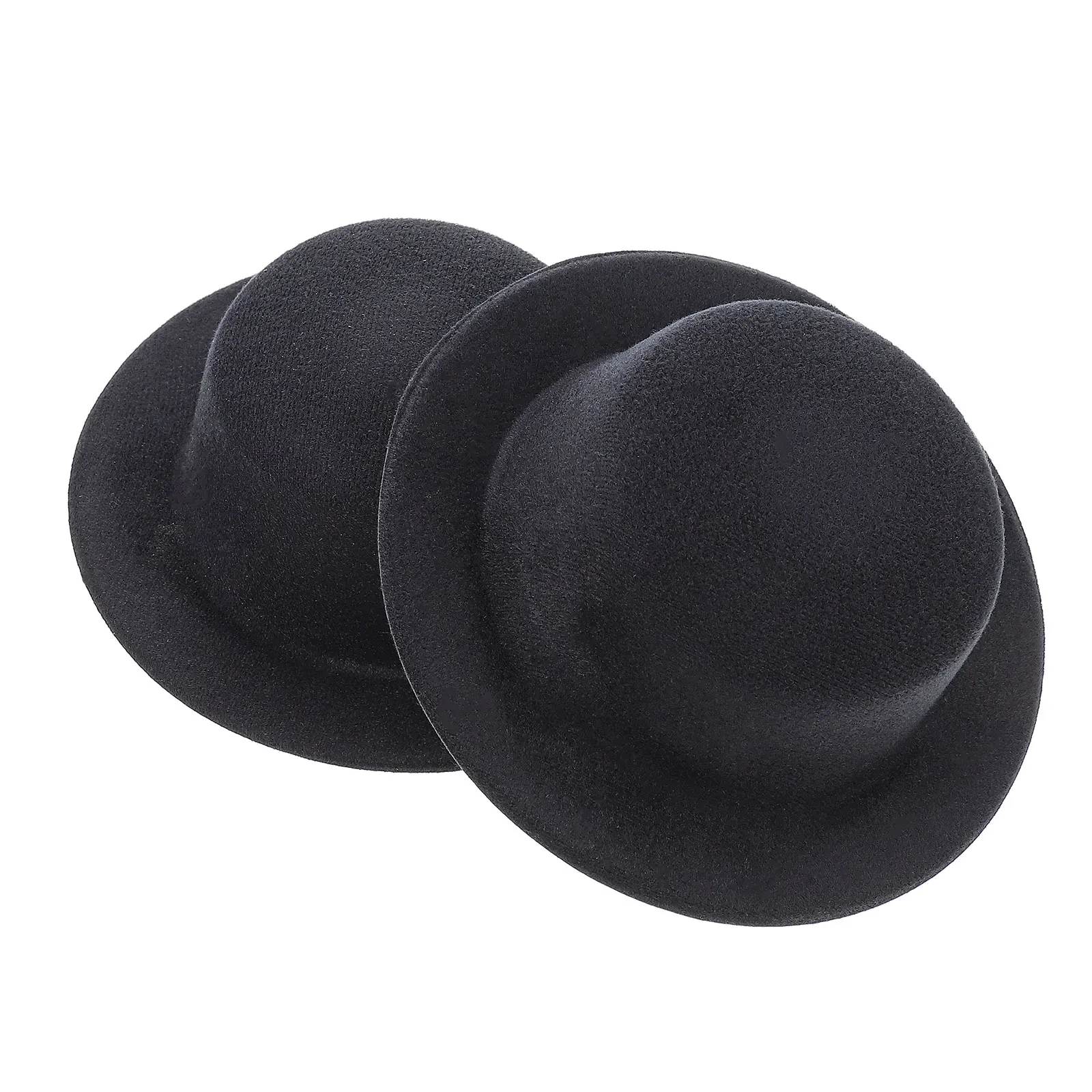

2pcs Diy Small Hat Elegant Formal Crafts Hair Clip Retro Beret Material Selected Eva Cloth Chic Mini Decorative Accessory For