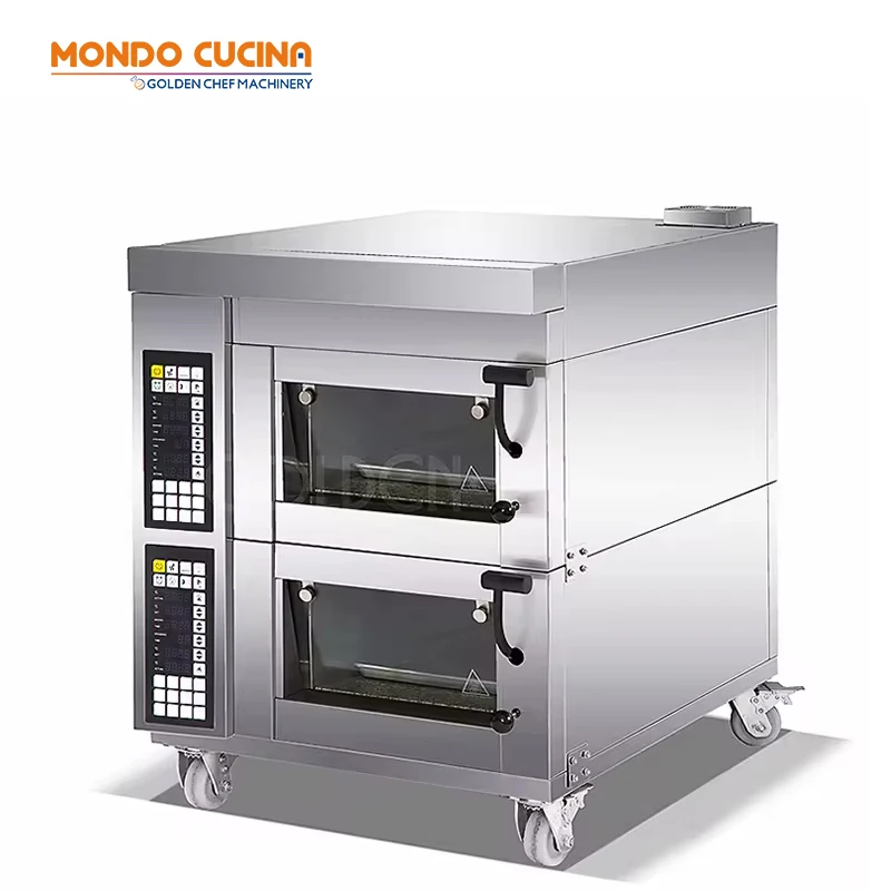 

Golden Chef Product Factory Sell 1 Deck 1 Tray Small Bakery Ovens Europe Style Electric Pizza Oven Small Baking Oven