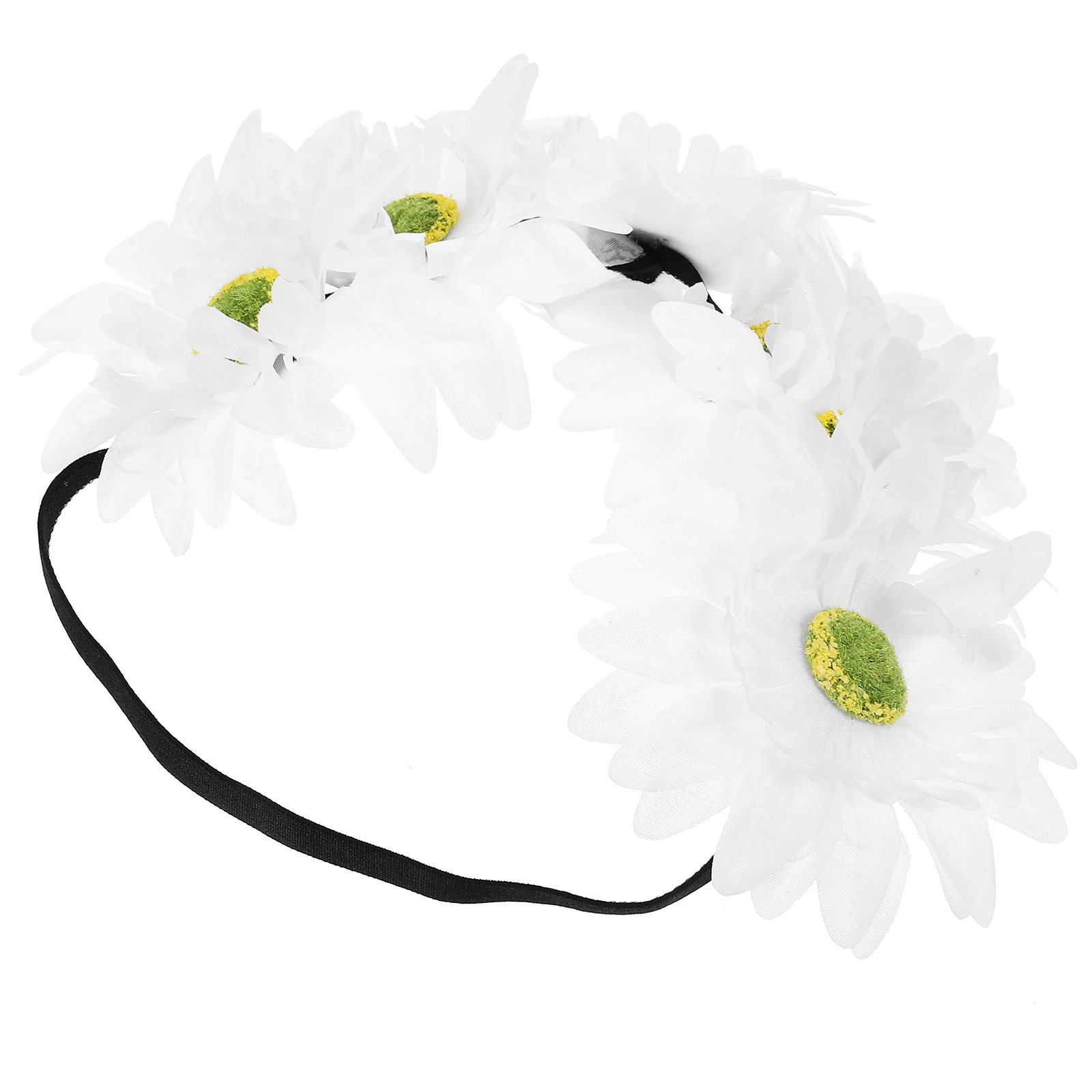

Bohemian Headb Women Sunflower Hair B Lightweight Comfortable Beach Party Accessories Non fading Style Flower Headpiece