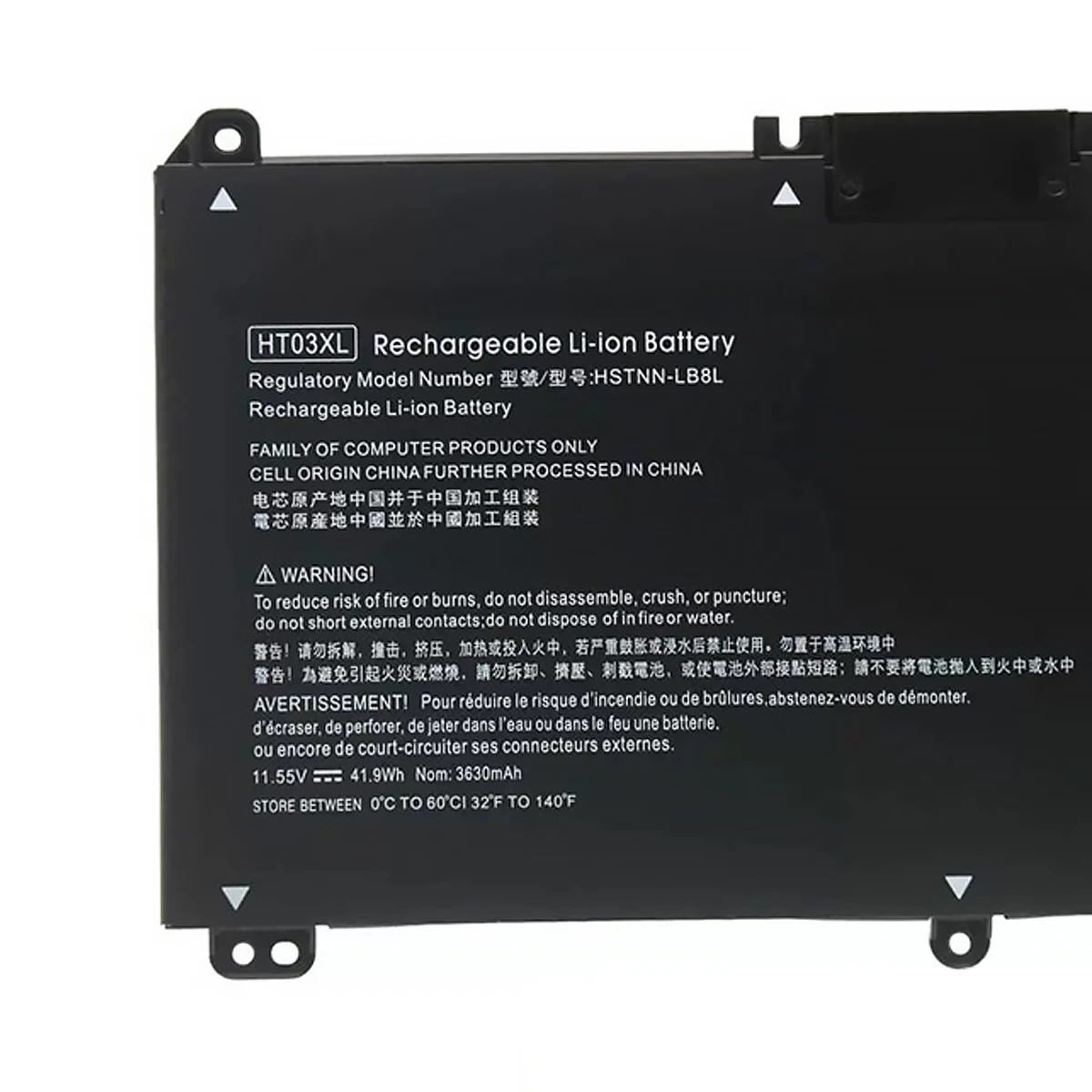 HT03XL Notebook Laptop Battery Computer for HP Laptop TPN-Q207/TPN-Q208/TPN-Q209/TPN-C135/TPN-C136/TPN-I130/I131