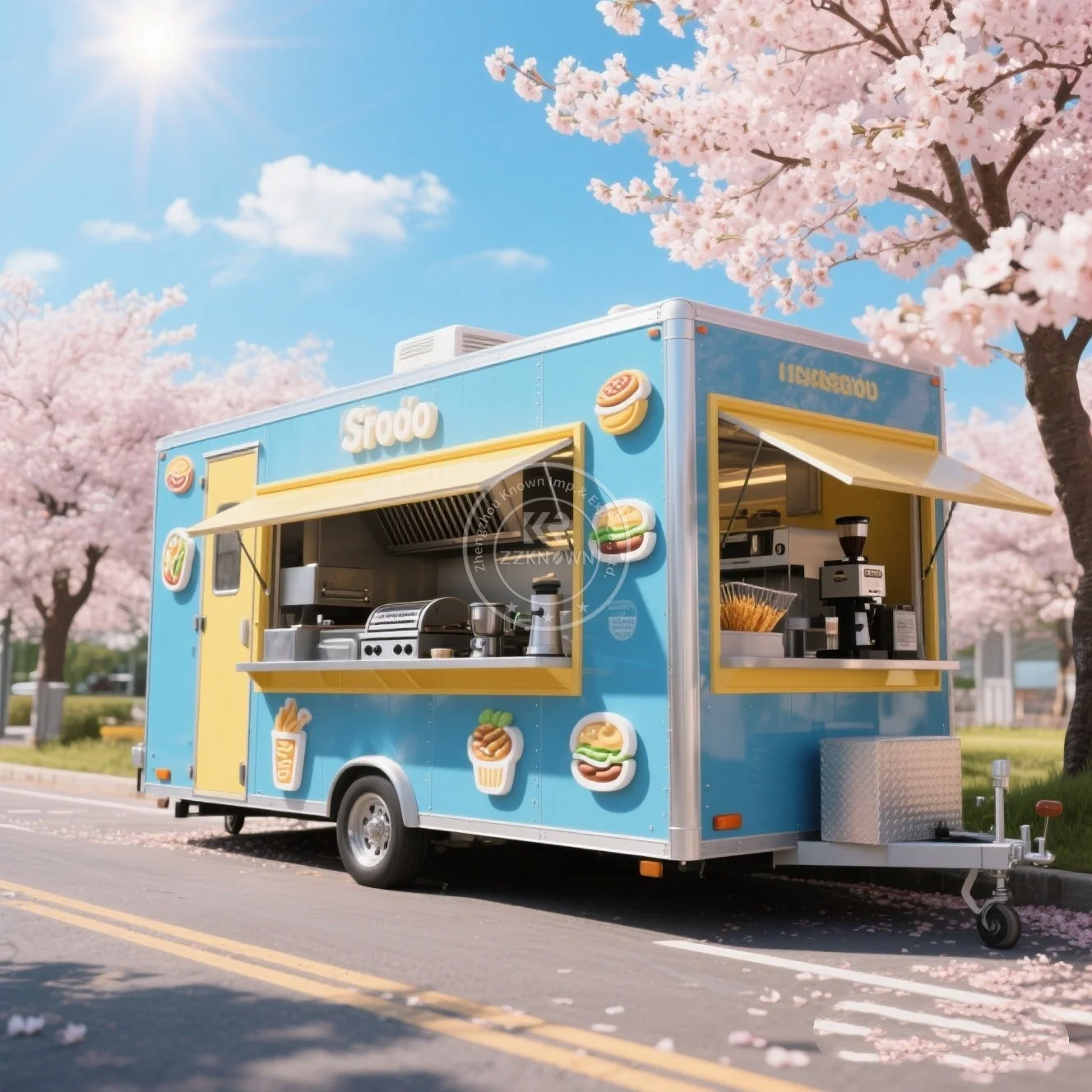 Food Truck With Ful…