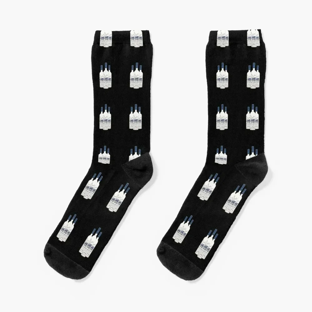 

Grey Goose Vodka Bottles | Funny Print Socks shoes sports and leisure luxury Boy Socks Women's