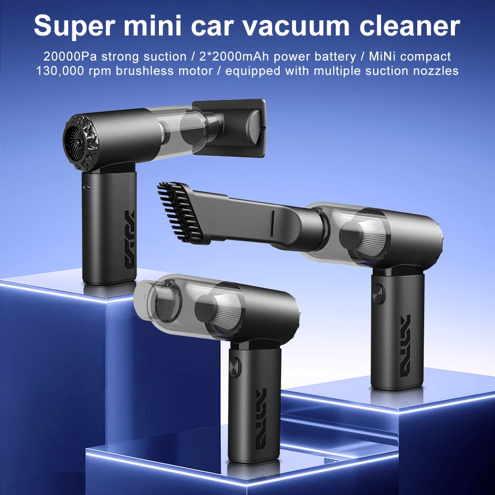

Handheld Vacuum Cordless High Power 20000PA Compressed Air Dust Collector Mini Portable Car Vacuum Cleaner For Office Home