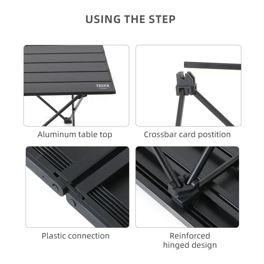 A Outdoor Camping Folding Table Party Picnic BBQ Portable Foldable Desk High Strength Ultralight Aluminium Portable Table