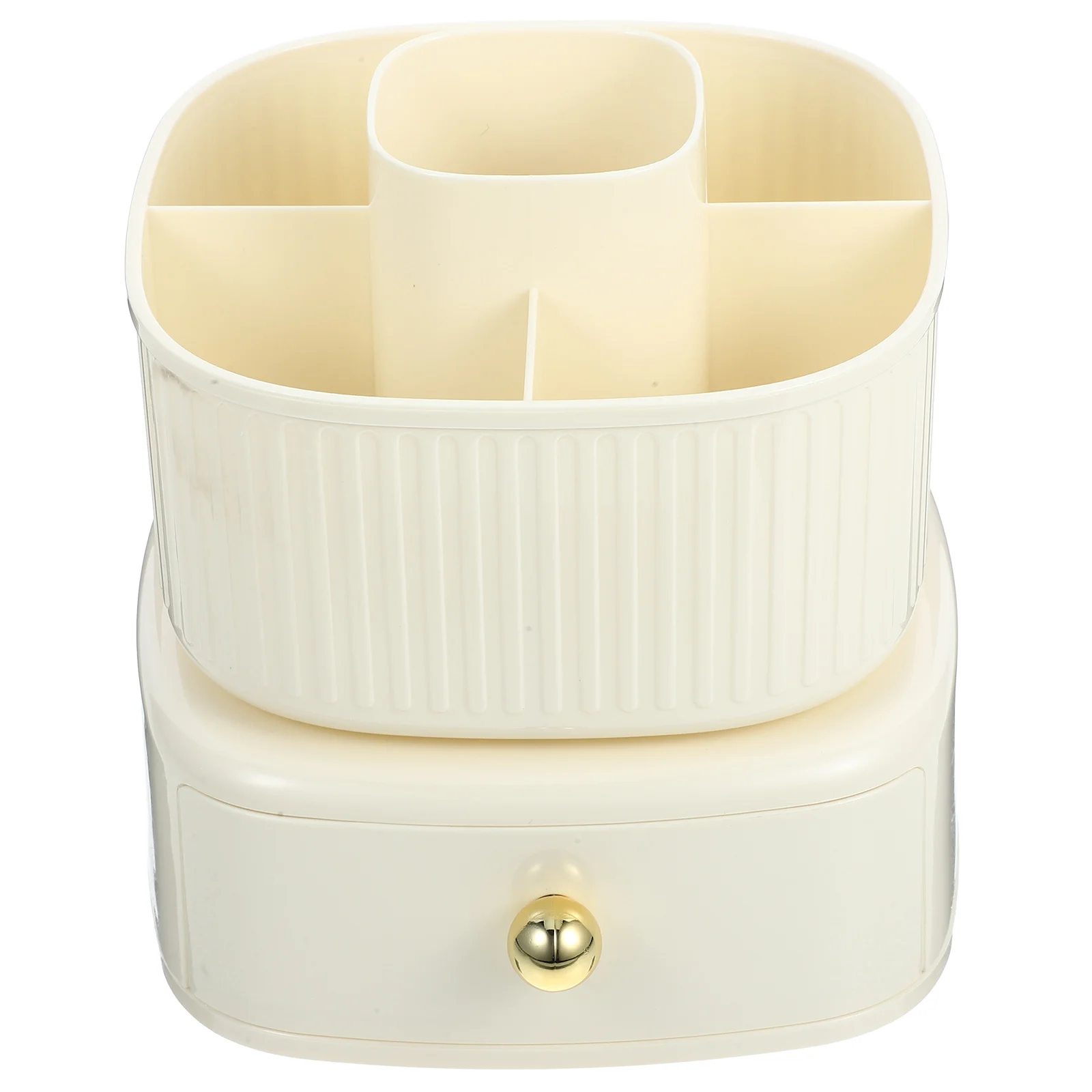 Porte-stylo brosse porte-gobelet à crayons organisateur rotatif tasse à crayons pour bureau vanité Table de rangement