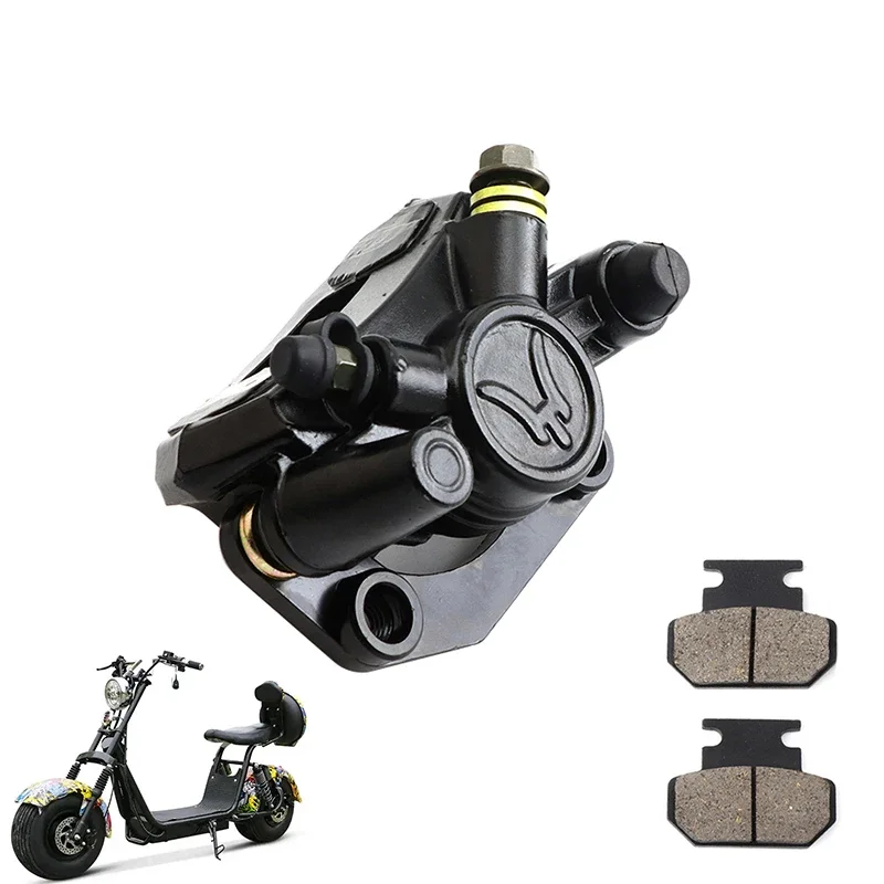 

High Quality Motorcycle Hydraulic Disc Brake Caliper Brake Pad for Citycoco Harley Electric Scooter Moped Bike Replacement Parts