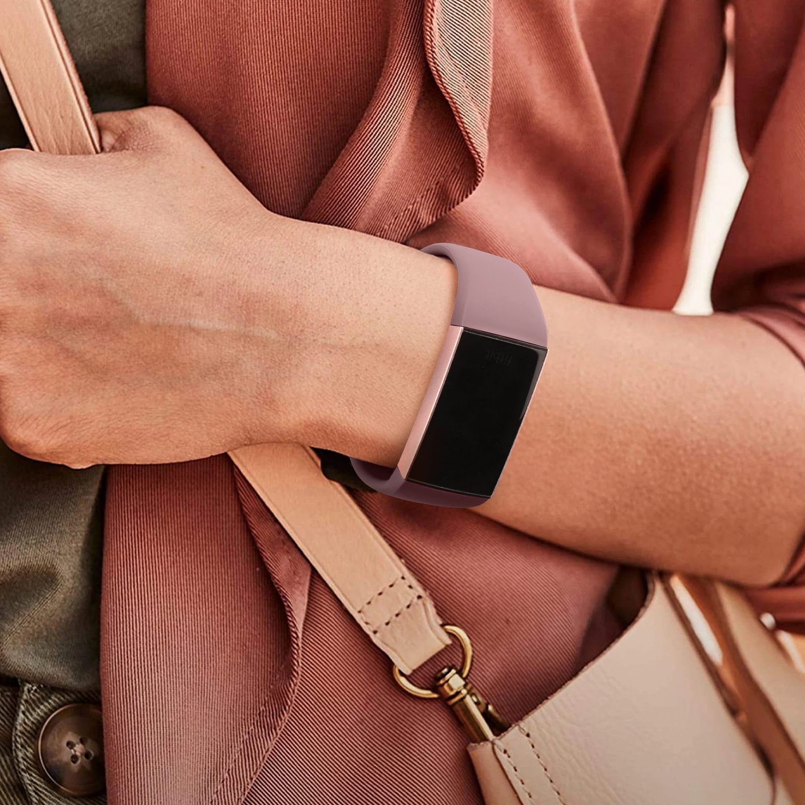 حزام رياضي من السيليكون لشحن Fitbit 4 ، سوار معصم ، حزام ساعة لشحن 3 SE