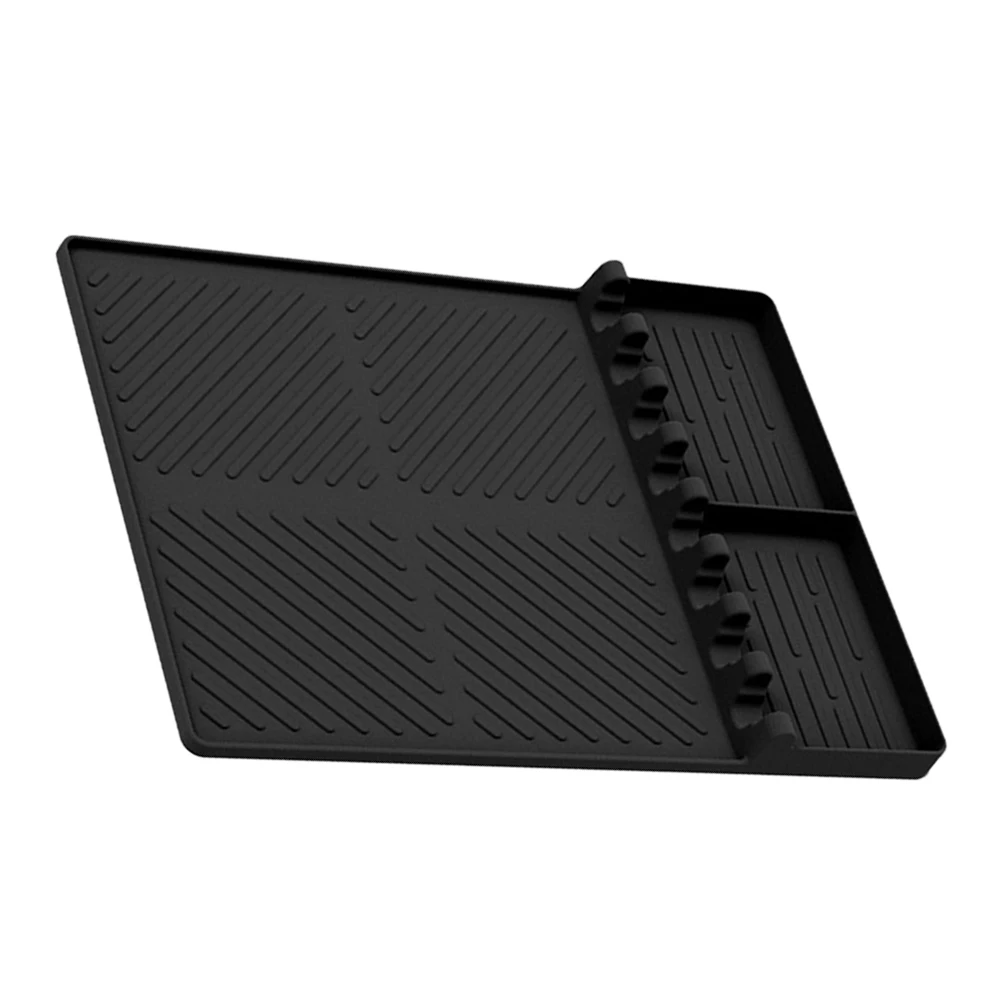 

Silicone Griddle Mat Reusable Non-Stick Baking Sheet Heavy Duty Heat Resistant Pad For Grill Bbq Griddle Covers With Handle