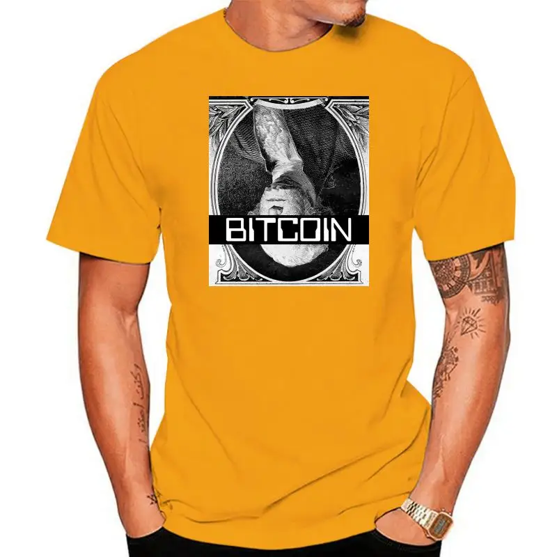 Men's Crypto Cryptocurrency Blockchain Bitcoin T-Shirt